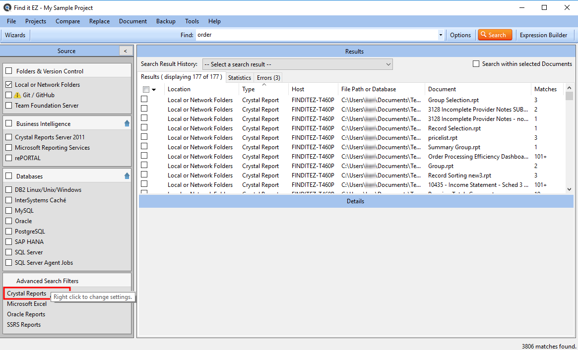 Find Text In A Text Box In A Crystal Report